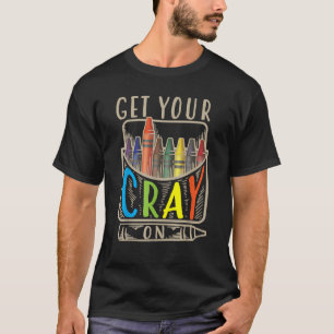 Holen Sie sich Ihr Cray auf Coole Farbskills Gesch T-Shirt