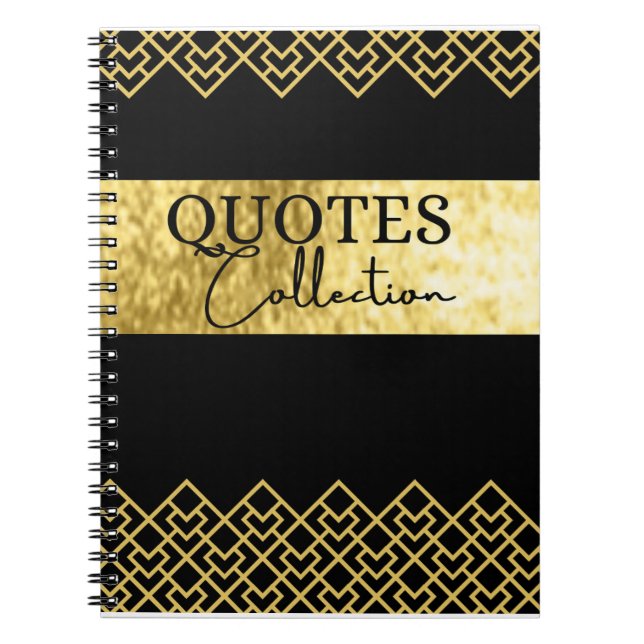 Holen Sie sich Ihre Gedanken in einem Notizbuch Notizblock (Vorderseite)