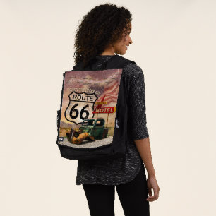 Holen Sie sich Ihre Kicks auf Route 66 Rucksack