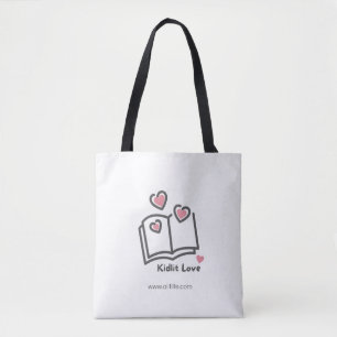 Holen Sie sich Lit(erate). & KidLit Liebe Tote Bag