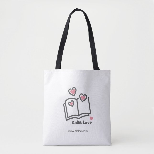 Holen Sie sich Lit(erate). & KidLit Liebe Tote Bag (Vorderseite)