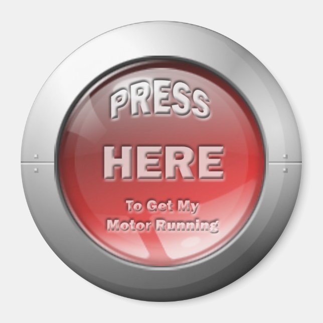 Holen Sie sich mein Motor-Laufmagazin Magnet (Vorne)