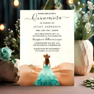 Holen Sie sich Nature Barn Wood Boho Farm Western  Einladung