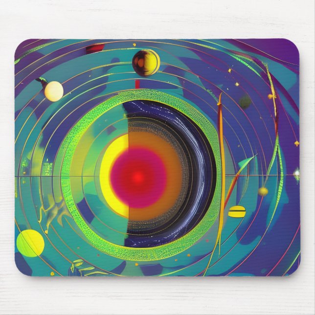 Holen Sie "The Planets"-Maus-Pad Mousepad (Vorne)
