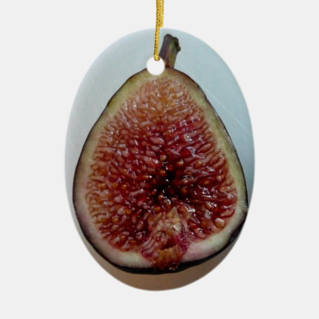 Holen Sie uns irgendeine Figgy Puddingverzierung Keramikornament (Vorne)