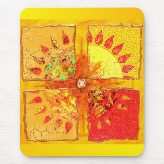 Holen Sie zurück die Sun-Karte Mousepad (Vorne)