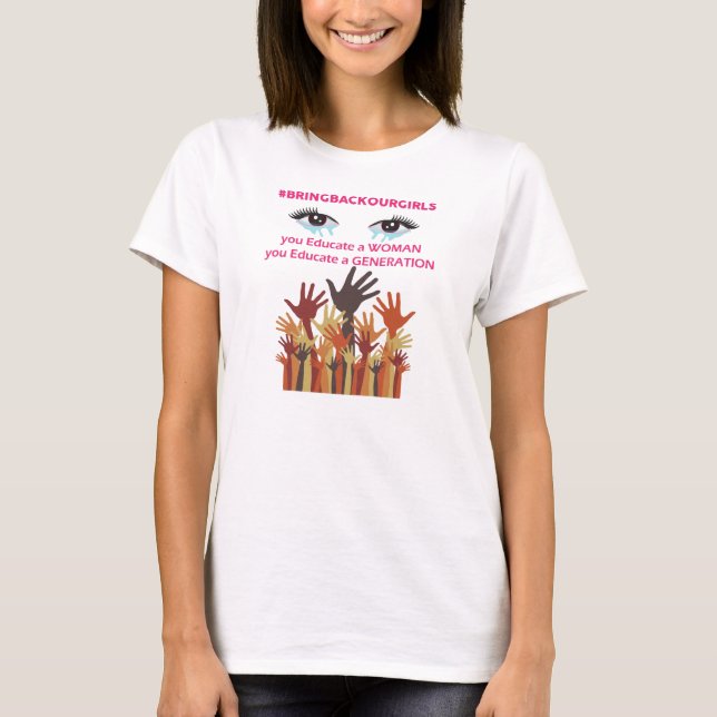 Holen Sie zurück unseren Mädchen T - Shirts (Vorderseite)