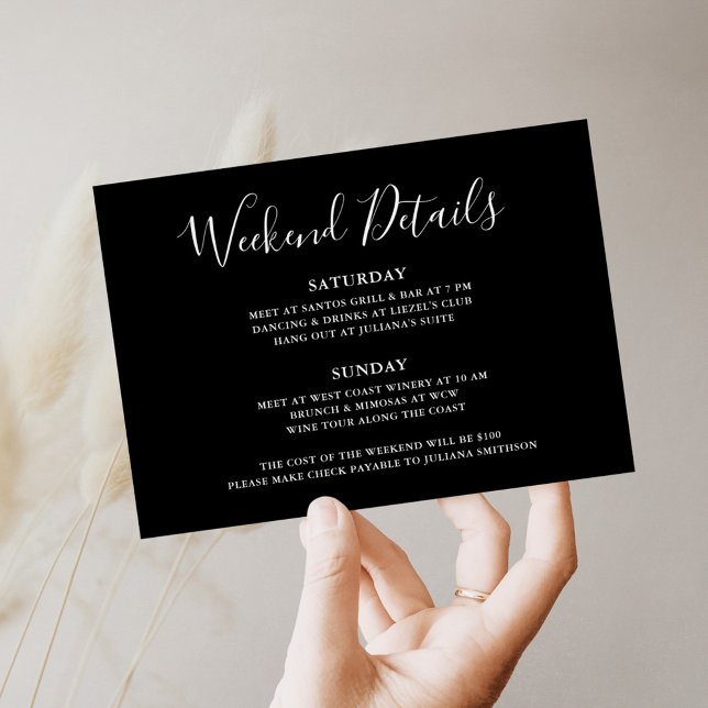 Holen wir uns das Wild Weekend Detail Leopard Bach Einladung (Von Creator hochgeladen)