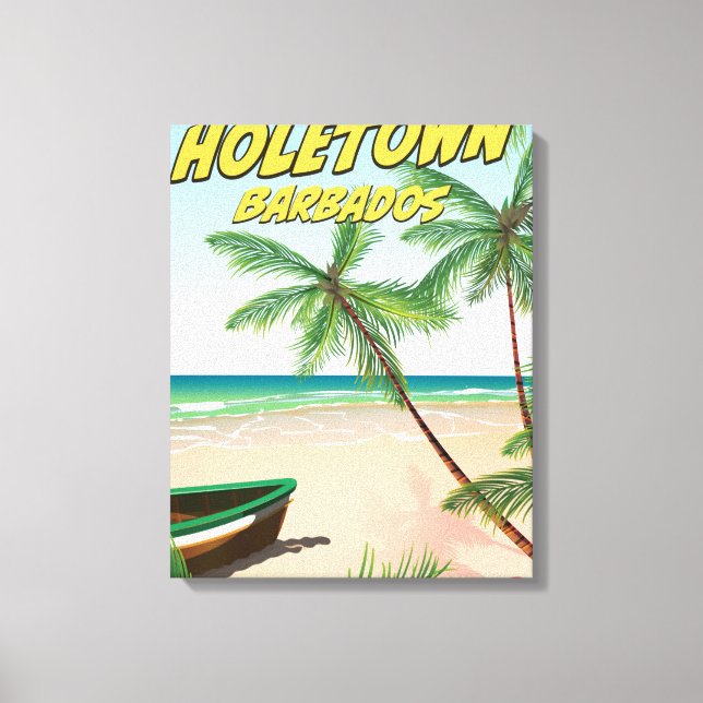 Holetown Barbados Leinwanddruck (Vorderseite)