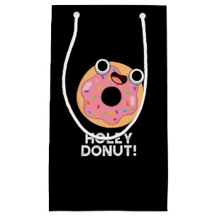 Holey Donut Funny Food Puff Kleine Geschenktüte