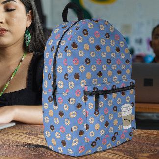 Holey Doughnut Custom Coffee Cup Bedruckter Rucksack