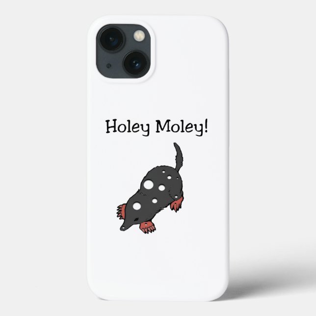 Holey Moley Case-Mate iPhone Hülle (Rückseite)