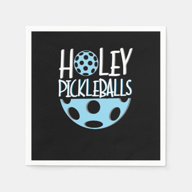 Holey Pickleball Paddle Sports Net Racquet Crossco Serviette (Vorderseite)