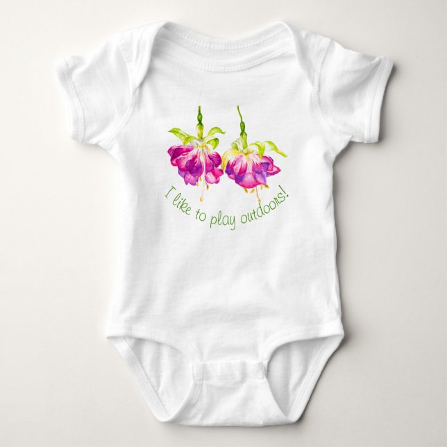 Holi auf einem Baby-Bodysuit Baby Strampler (Vorderseite)