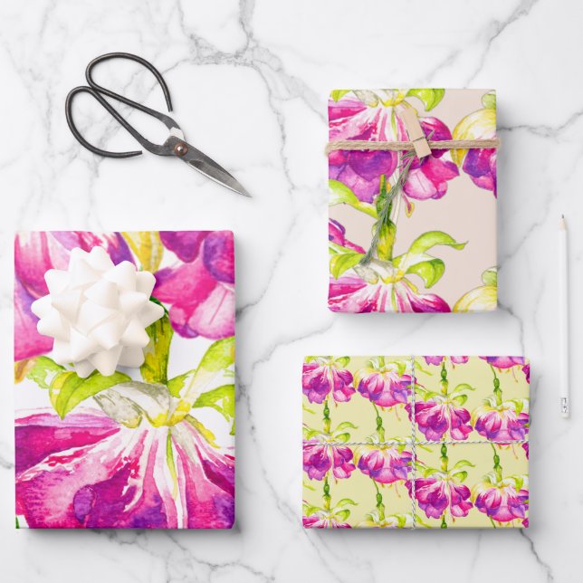 Holi auf einem Wrapping Paper-Set Geschenkpapier Set (Vorderseite)