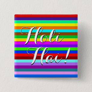 HOLI farbige Streifen Muster + Ihre Ideen Button
