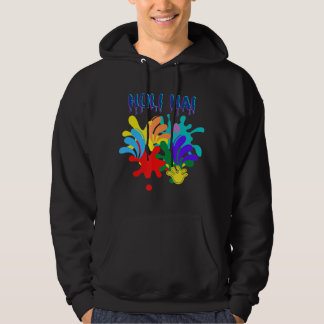 Holi Festival Frauen und Kinder Hoodie