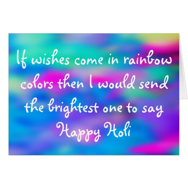 HOLI Festival of Colors 2 + Ihre Ideen (Vorderseite (Horizontal))