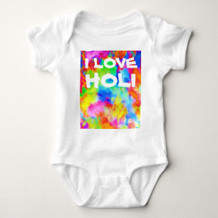 HOLI Festival of Colors + Ihre Ideen Baby Strampler