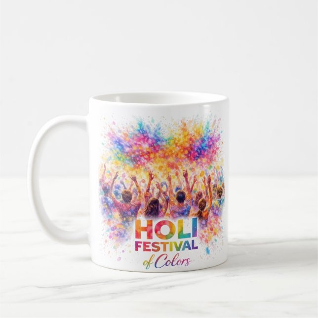 Holi Friends Festival Kaffeetasse (Links)