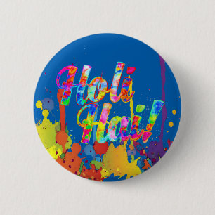 Holi Hai! - Verbreiten Sie die Holi Mitteilung Button