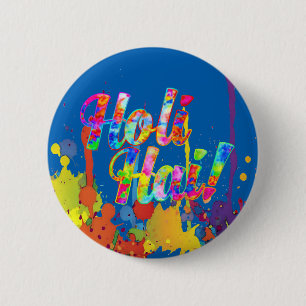 Holi Hai! - Verbreitung der Holi-Botschaft Button