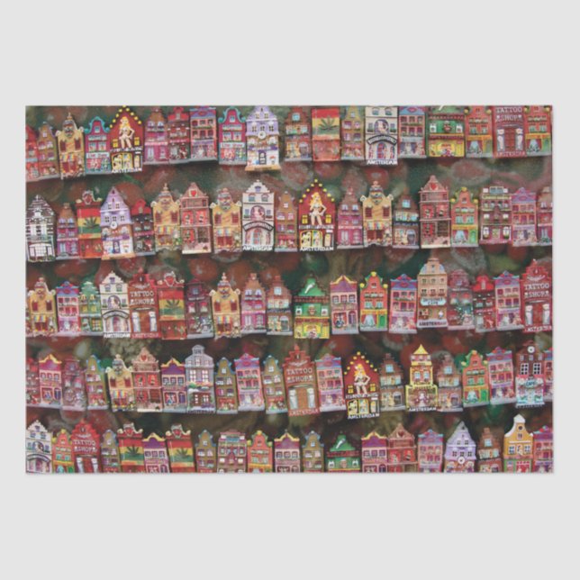 Holiday Amsterdam  Seidenpapier (Vorderseite)