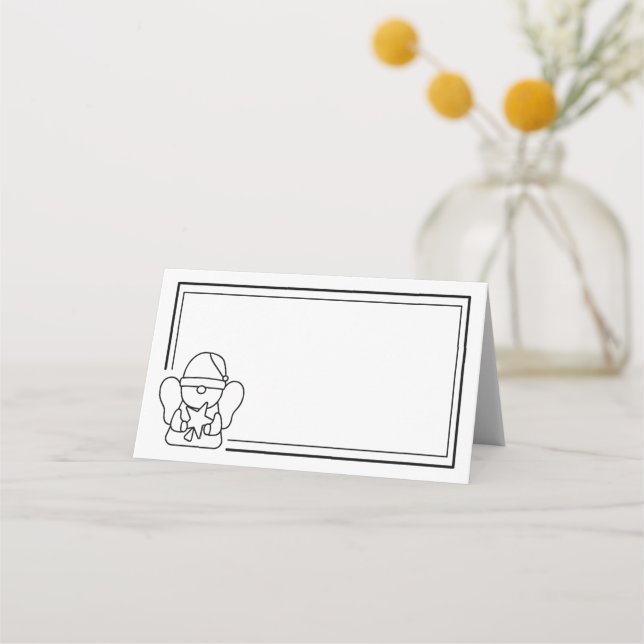 Holiday Angel Platzkarte (Vorderseite)