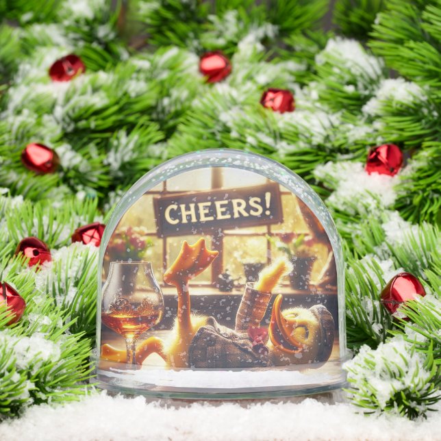 HOLIDAY ANIMATED DUCK SCHNEEKUGELN (Weihnachten)