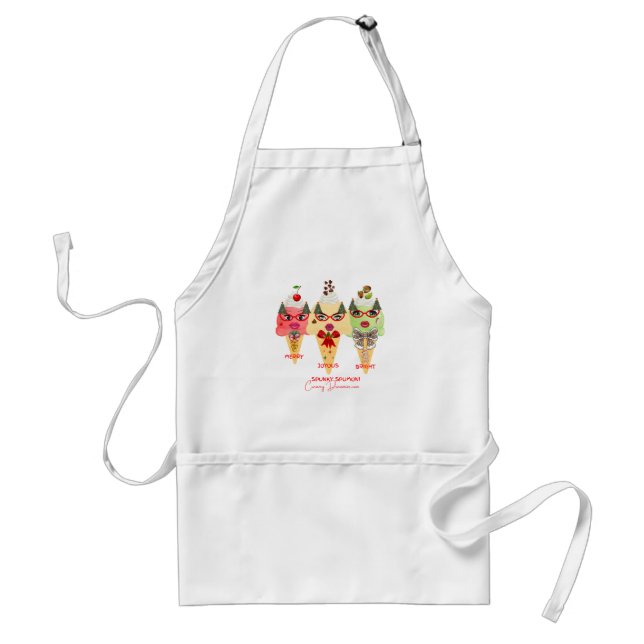 Holiday Apron Christmas cheer Spunky Spumoni Schürze (Vorne)