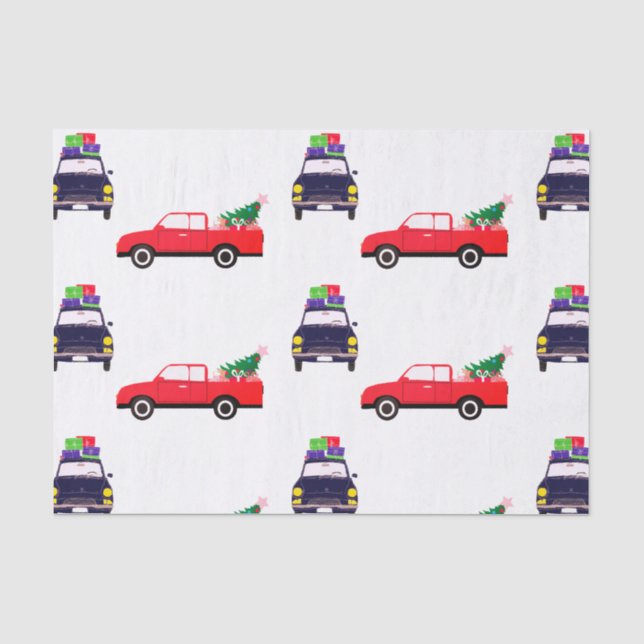 Holiday Automobile Jam Seidenpapier (Vorderseite)