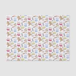 Holiday Baking Lebbrot Rezept Tissue Seidenpapier