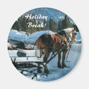 Holiday Break Magnet