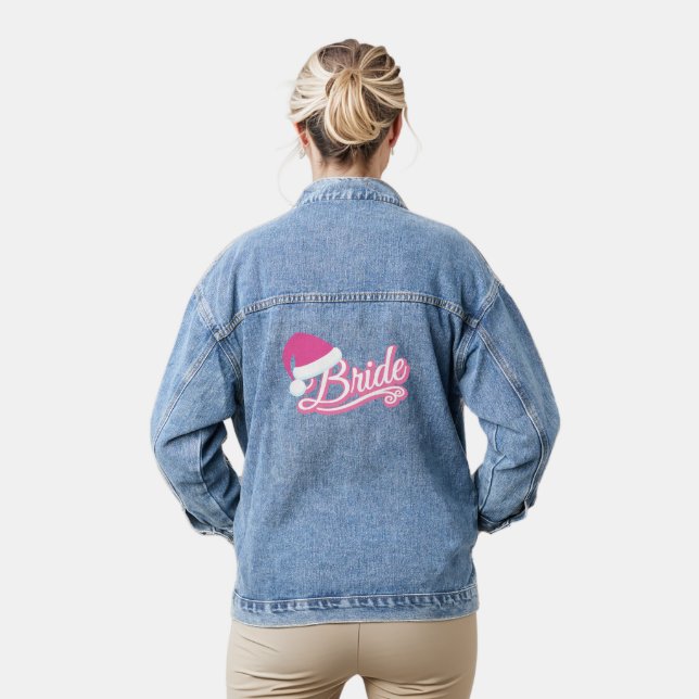 Holiday Bride Denim Jacket pink Jeansjacke (Modell)