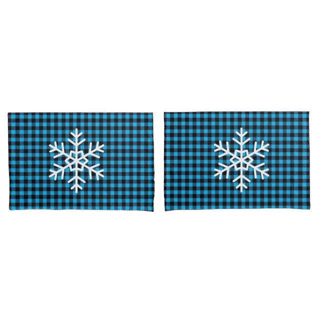Holiday Buffalo Plaid Pillowcase Pair Kissenbezug (Vorderseite-Set)