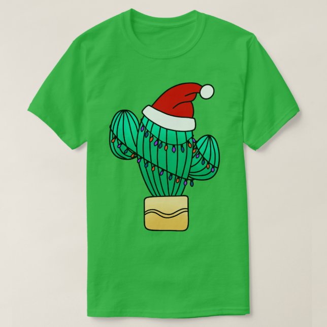 Holiday Cacti T-Shirt (Design vorne)