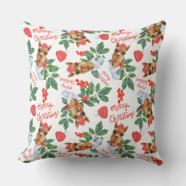 Holiday Camel Throw Kissen