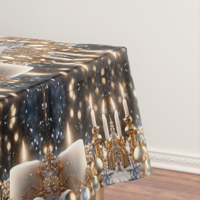 Holiday Candles Tableclout Tischdecke (Beispiel)