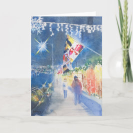 Holiday Card - Blank Inside Karte