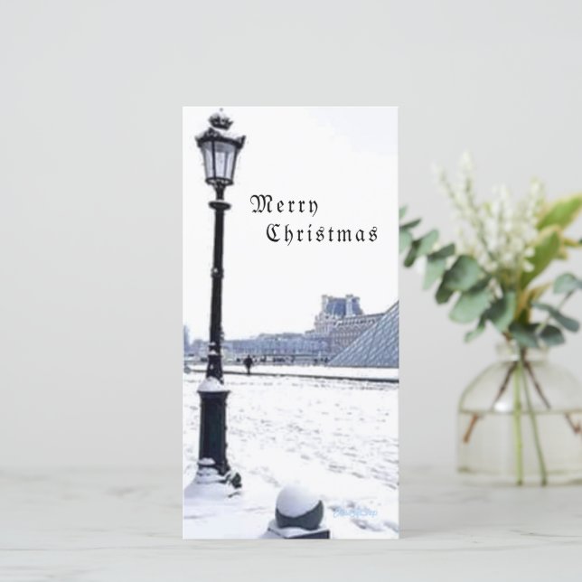 Holiday Card Feiertagskarte (Stehend Vorderseite)