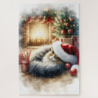 Holiday Cat Nickerchen Puzzle