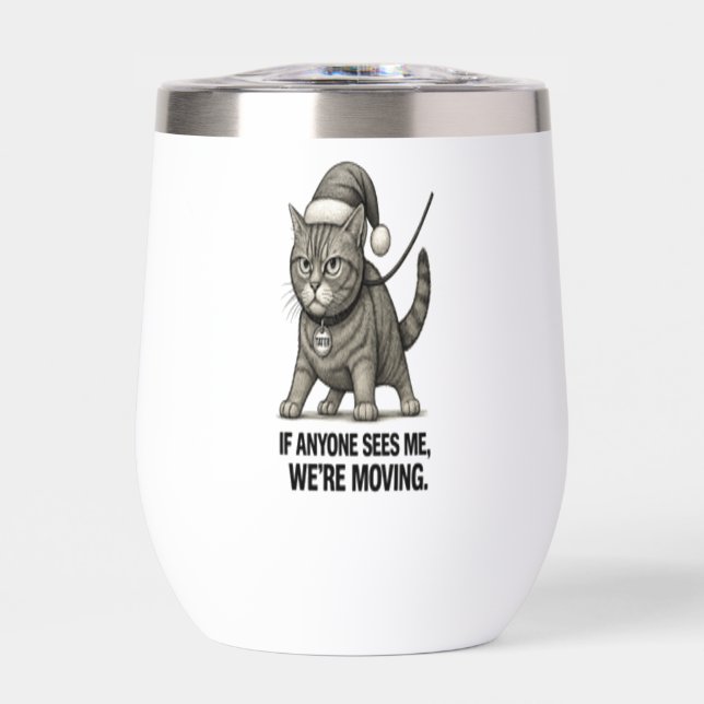 Holiday Cat “We’re Moving" (Vorderseite)
