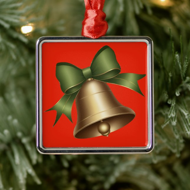 Holiday Celebration Bell Ornament Aus Metall (Baum)