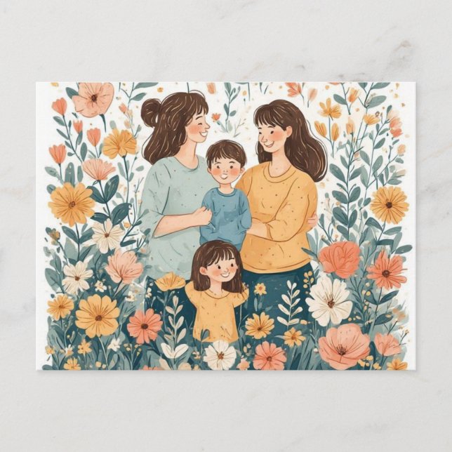 Holiday Celebration  Postkarte (Vorderseite)