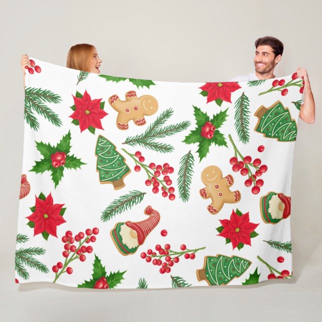 Holiday Cheer 60x80 Fleece Blanket (Beispiel)