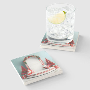 Holiday Cheer Bühne Steinuntersetzer