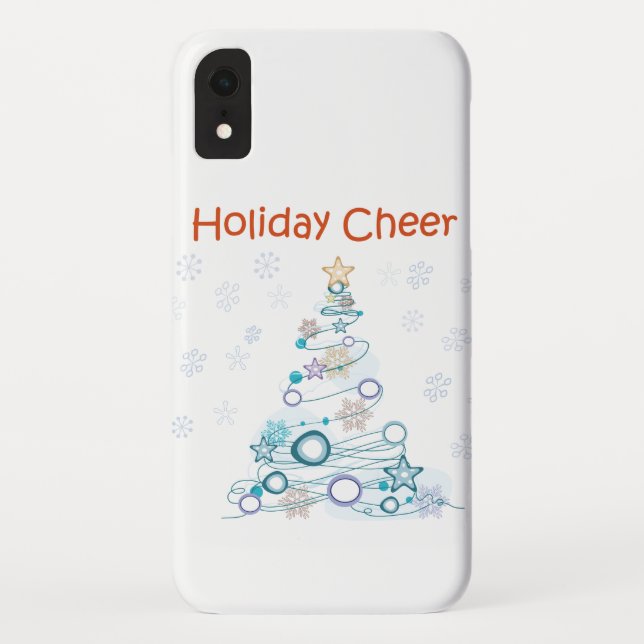 Holiday Cheer Christmas Tree Case-Mate iPhone Hülle (Rückseite)