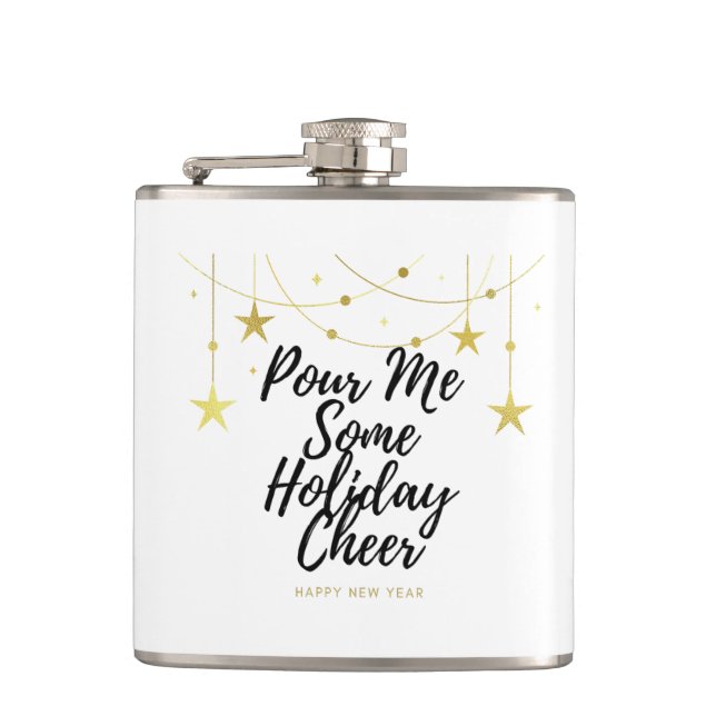Holiday Cheer Flachmann (Vorderseite)