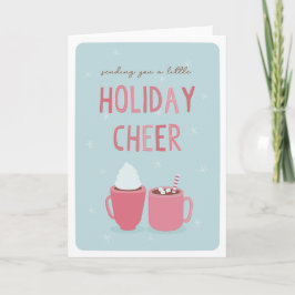 Holiday Cheer Greeting Card (blank inside) Karte
