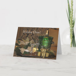 "Holiday Cheer" - Grußkarte Feiertagskarte